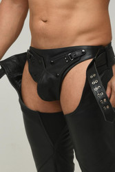 Men's Leather Jockstrap