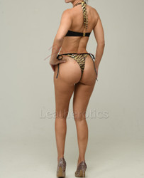 Seductive Lingerie Tiger Print - back