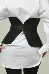 Womens OBI belt from Leatherotics