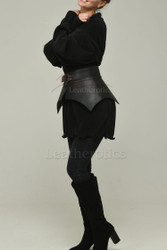 Leather Waist Belt - side