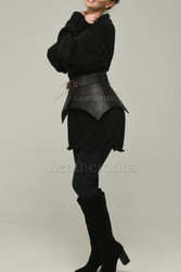 Leather Waist Belt - side