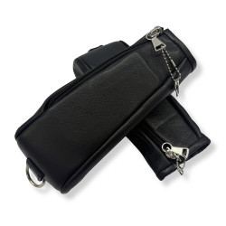 LockZip Genuine Leather Locking Mittens