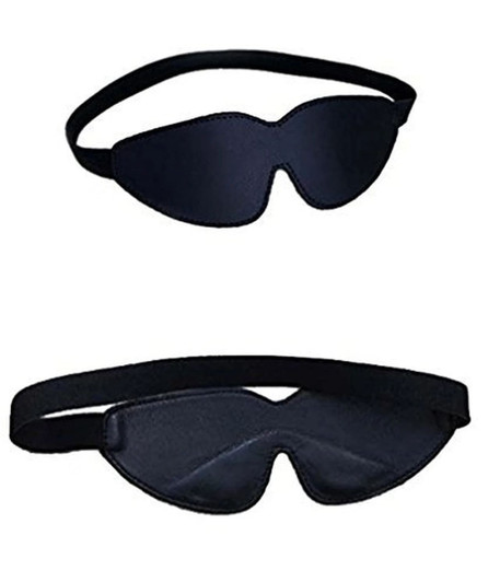 Velvet Blindfold Padded Eye Mask Hood