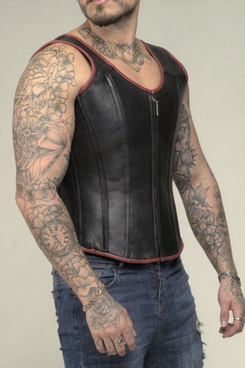 Mens corset vest