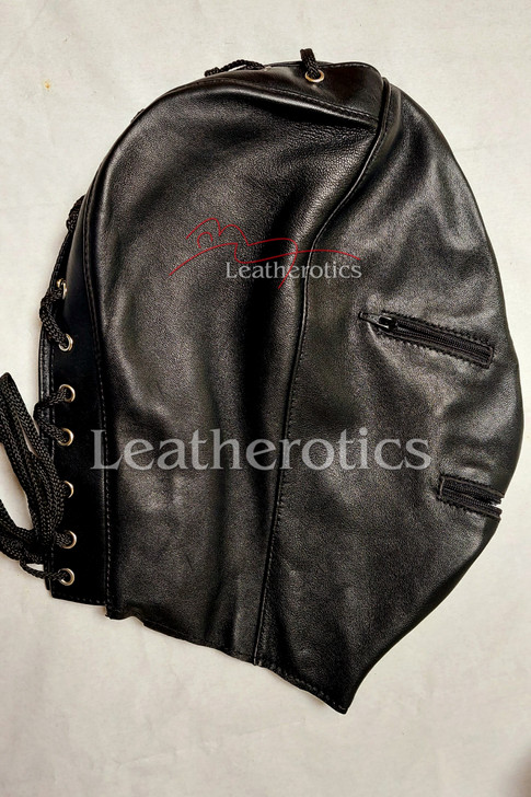 bdsm Leather mask MO 3