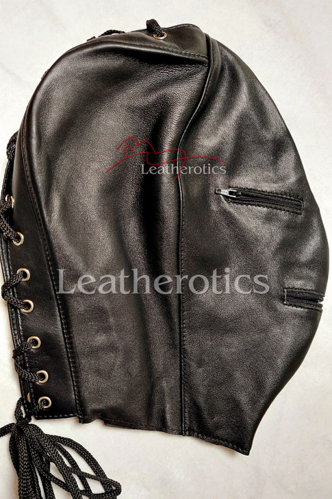 bondage Leather mask MO 1