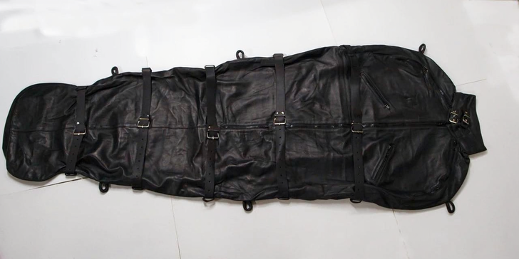 Leather Body Bag Sleepsack Bondage Body Binder