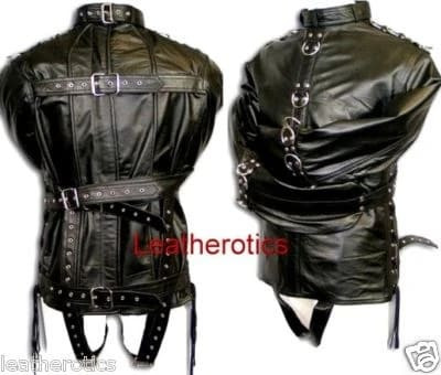 Full Grain leather bondage straitjacket  frs