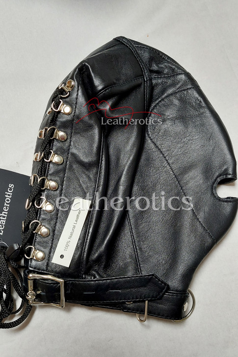 Leather slave mask m4