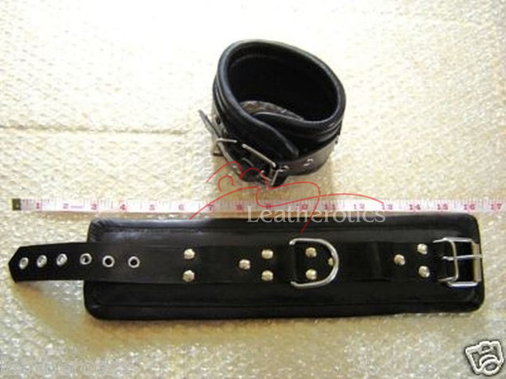 Real leather heavyduty arm cuffs