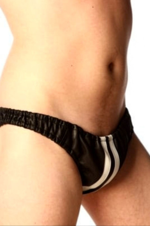 Men's Leather Pouch Brief