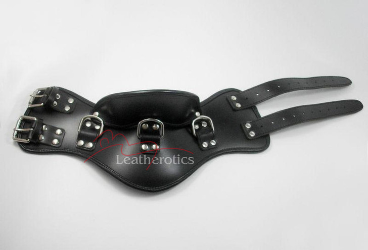 Leather Neck Collar - opened
