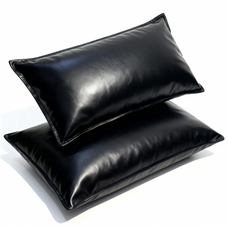 Genuine Leather made  Pillow cases Cover Leatherotics