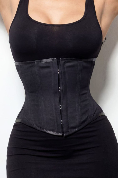 Women’s cotton waist cincher corset breathable fabric fit