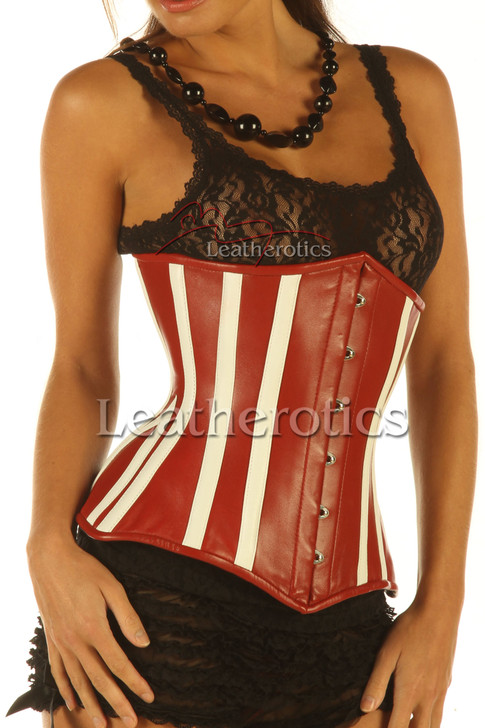 Leather Corsets for Women, Steel boned Tight lacing Authentic