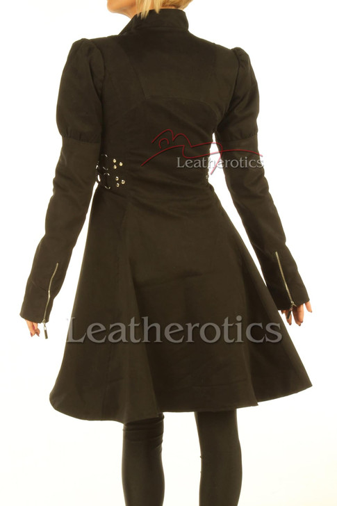 Womens online shop for Steampunk Top Jacket - back