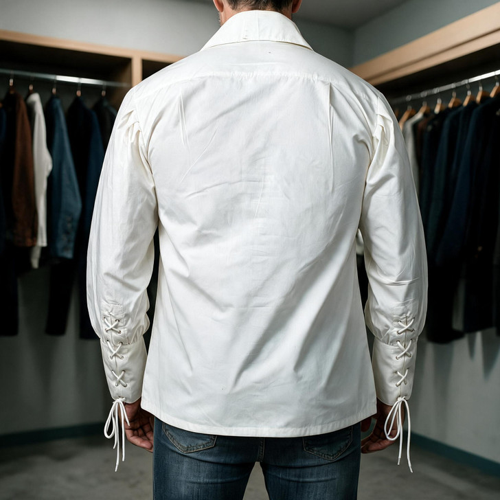 Jacobite French Cream Shirt back
