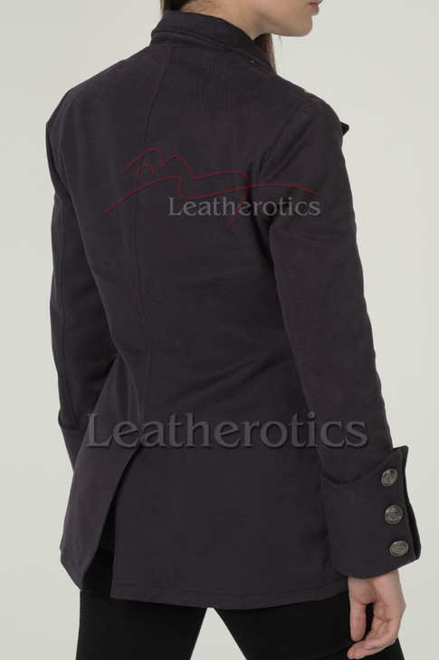 Womens Steampunk Military Jacket Top MSP 3