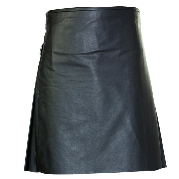 premium leather kilts from leatherotics - back