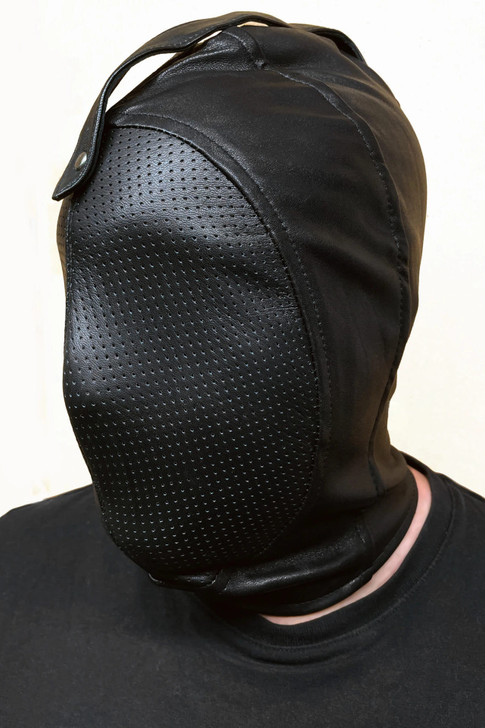 Leatherotics Leather Hood Bondage 8