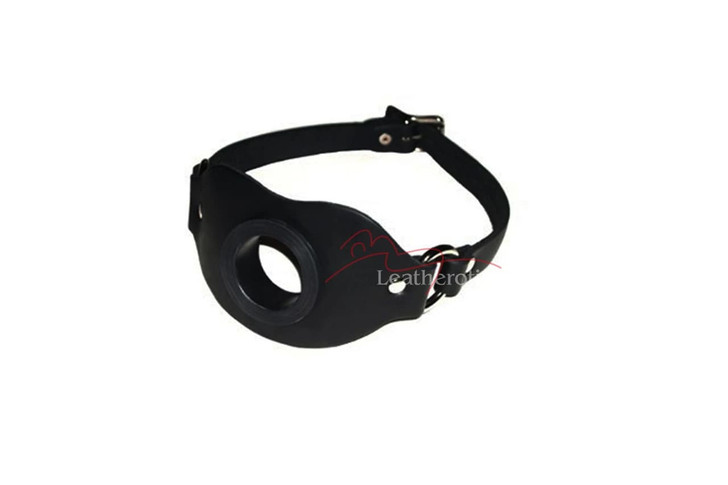 Feeder Heavy-Duty Leather Pipe Gag Leatherotics