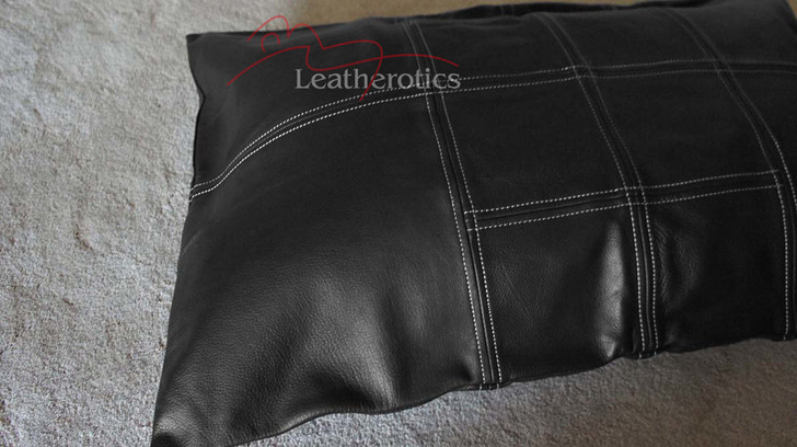 Leather Pillow Cover - side

