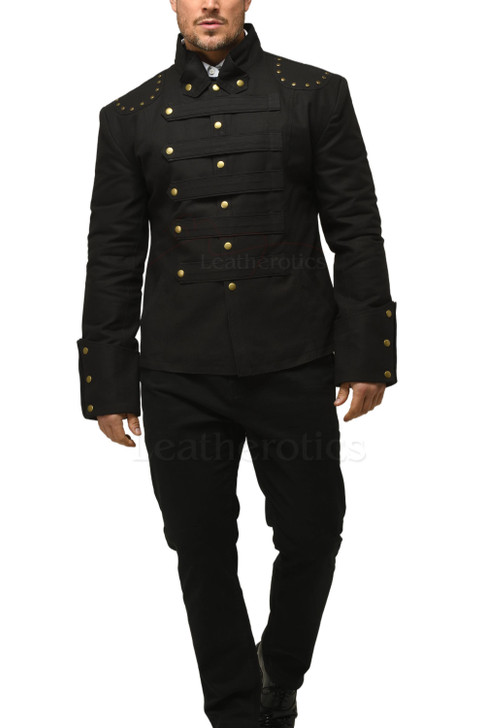 Steampunk Military jacket - front