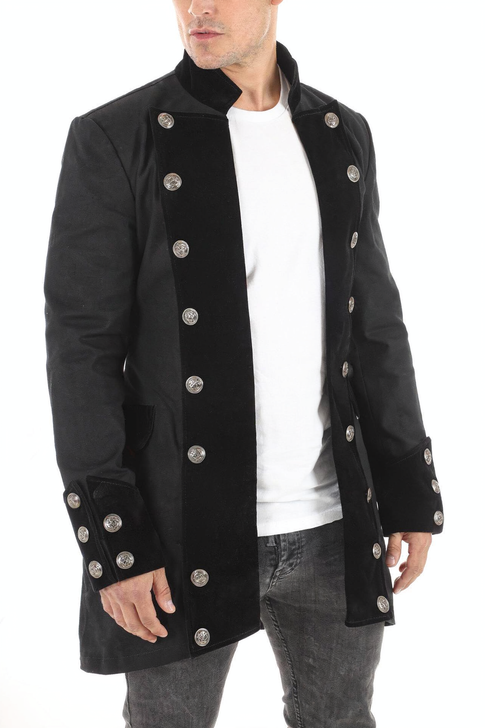 Military Style Coat Vintage Jacket