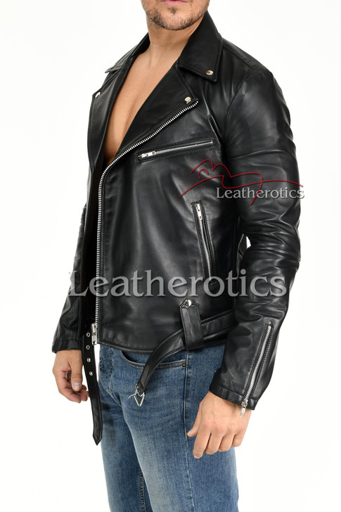 Men's Leather Jacket - 6