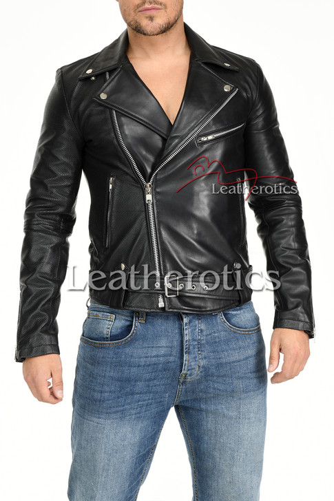 Classic Leather Jacket - 10