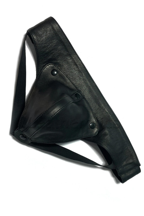 Men's Detachable Leather Jockstrap 027