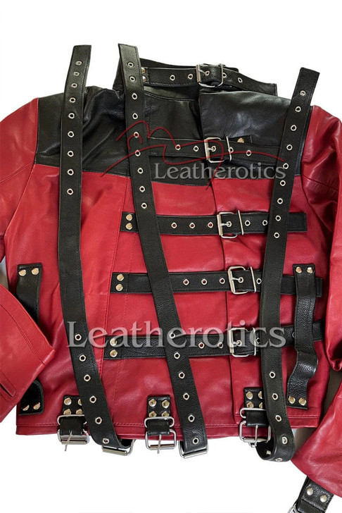 Womens extreme Bondage BDSM Straitjacket 3
