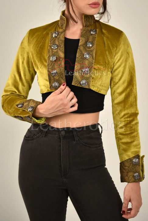 gold bolero