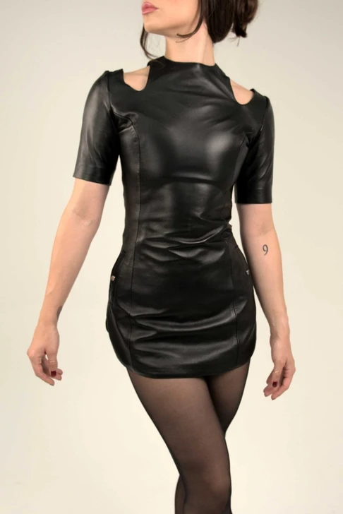 Custom Made Fitted Leather Top