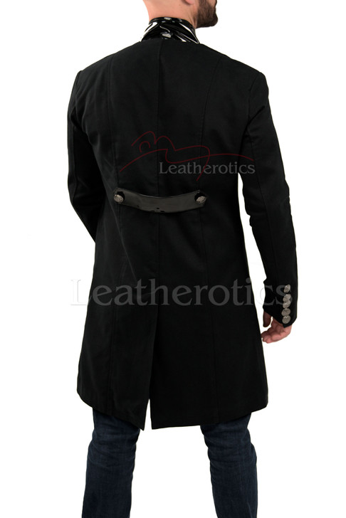 Men's Cosplay Coat - back view