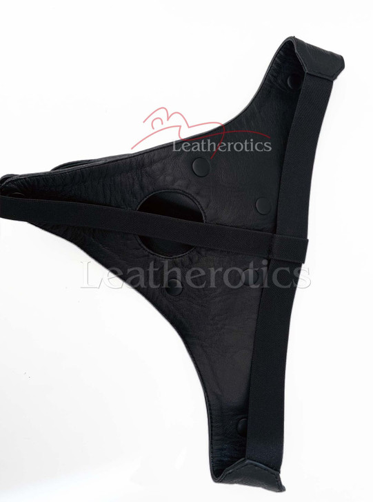 Men's Leather Jock Pouch Underwear 030