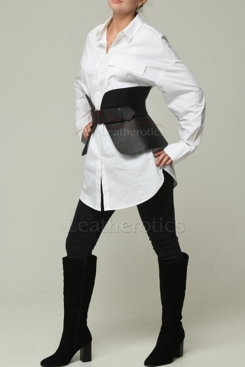 Obi leather belt UK