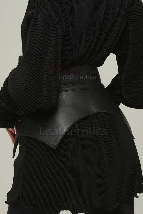 Leather Waist Belt - back