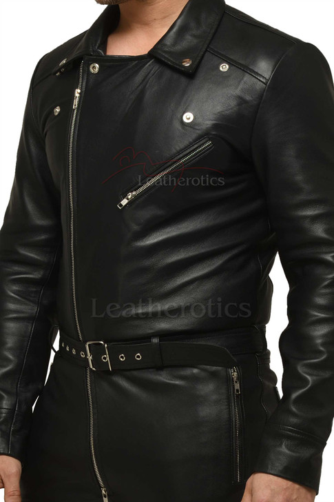 leather biker suit