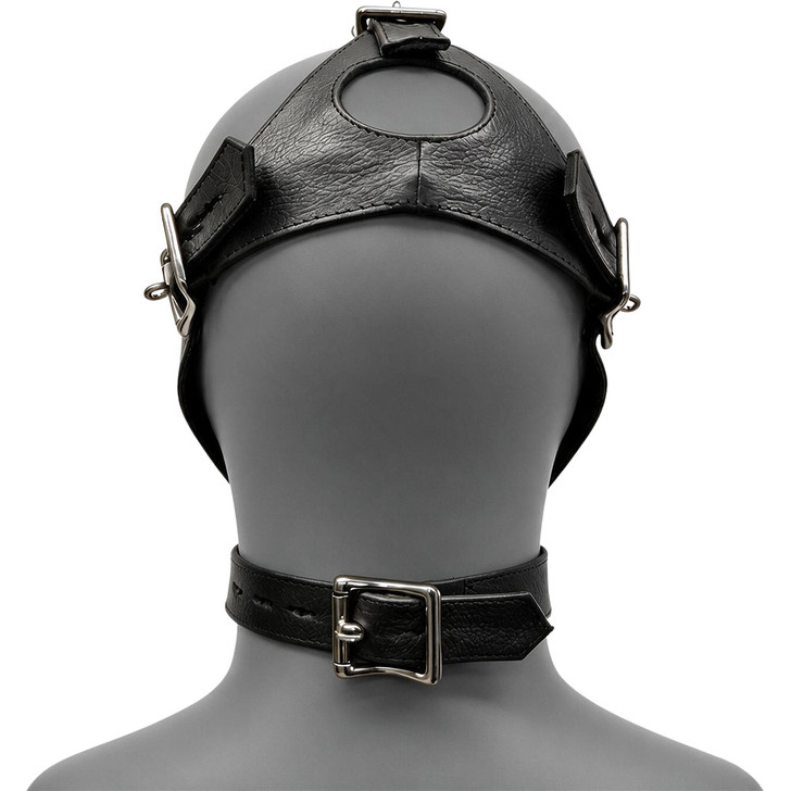 face lock silent play leather muzzle