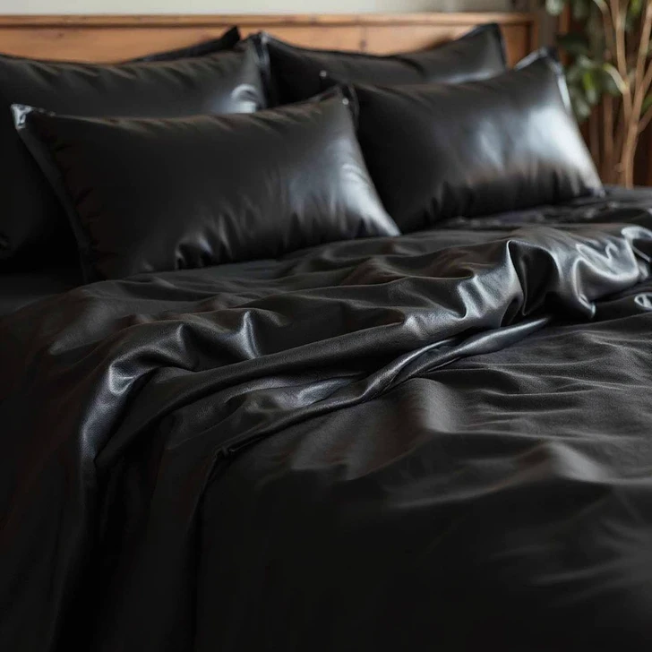 Full Grain Leather Double Bed Duvet Cover 200x200