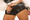 Women's Mini Shorts Leather Front Zip