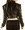 leather bolero Jacket - back view