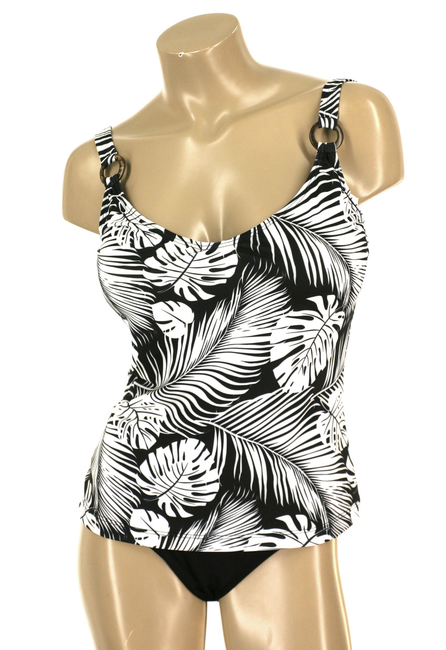 TKR10D & DD Under wire Tankini Built in Bra Tropical Dreams