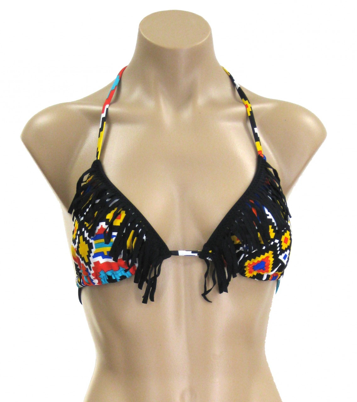 Happy Trails Fringe Triangle Girls Preteen Bikini - Kechika Store