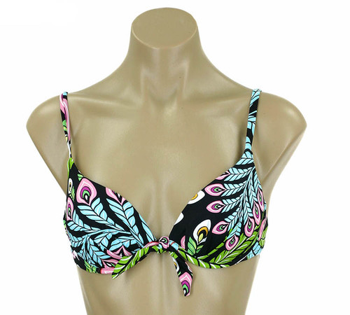 TB35 Peacock Feathers Under Wire Bra