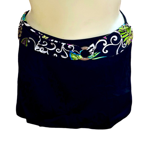 B34 Skirted Bottom With Belt  With Ring Detail "Floral Safari" SLK