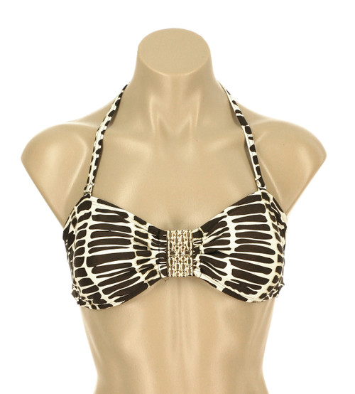 TE92 BANDEAU TOP WITH CENTER BUCKLE "Ivory Coast" MBW MRC