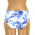 B44  V Waist Front Bikini Bottom "BLUE HAWAII" NNY NWI