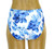 B622 Regular Coverage 2" Side Bikini Bottom "BLUE HAWAII " NNY NWI